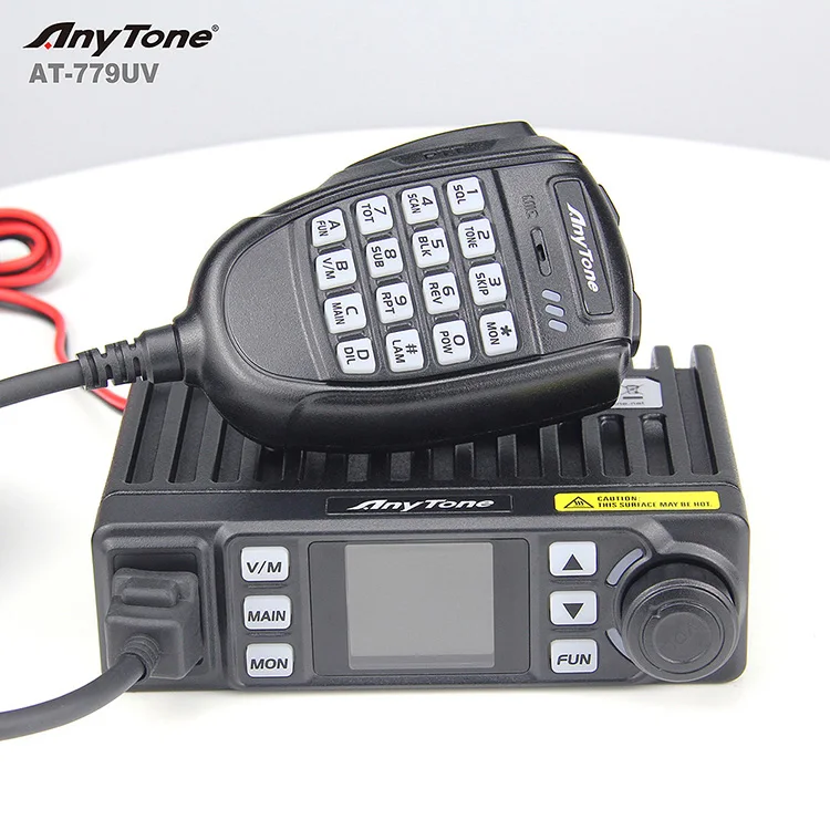 AnyToneAT-779 UV Long Range Transceiver VHF more than 20W Dual Band Receiver cb radio FCC CE certification