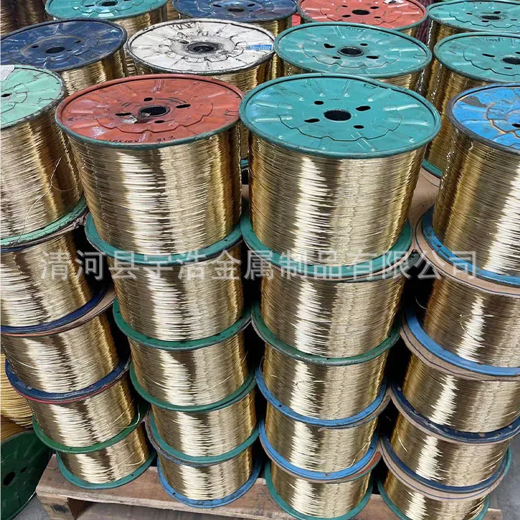 brass coated steel wire to woven coal industry hose Copper plated hose wire