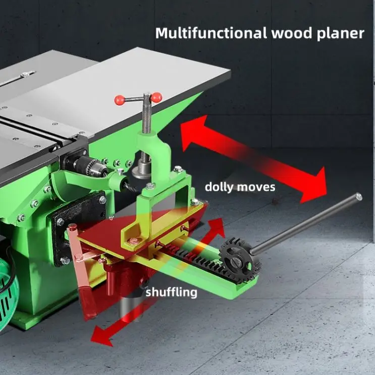 High Efficiency DIY Household Electric Woodworking Planer Multifunctional Wood Planer Tools
