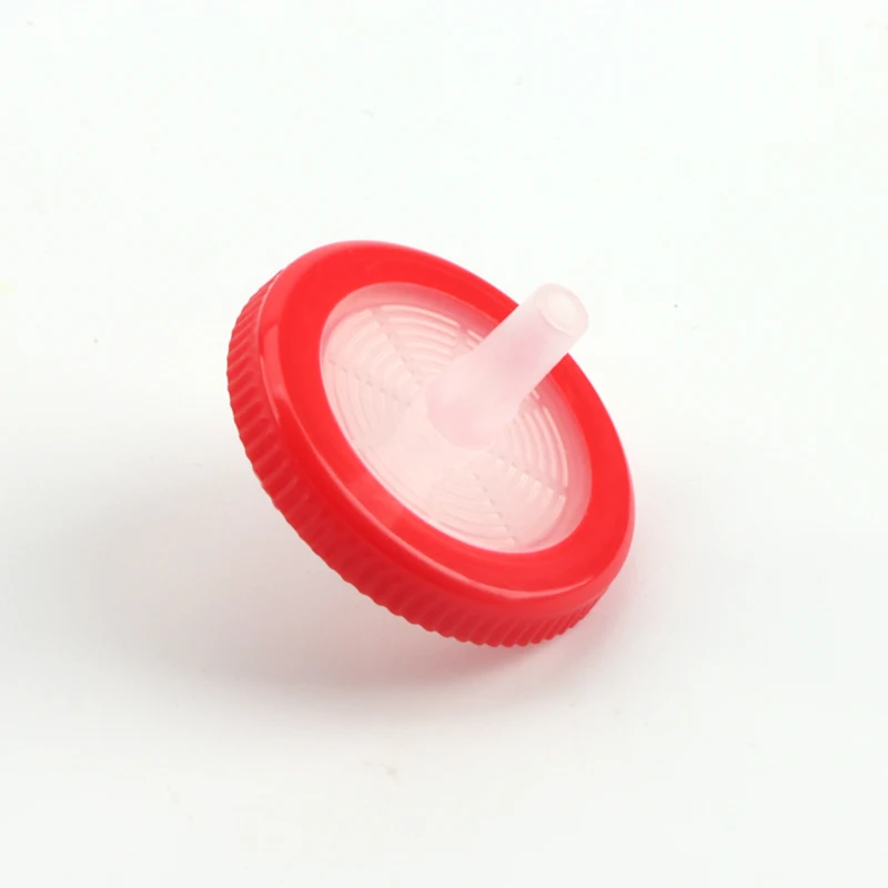 PTFE 13mm 0.22um Disposable Hydrophobic PTFE Syringe Filter For Lab Use