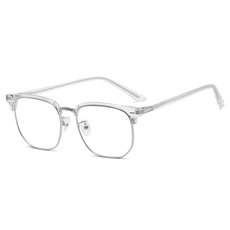 9085 Half Frame Blue Light Blocking Glasses Optical Eyewear Frames Computer Eye Glasses Men Eyewear