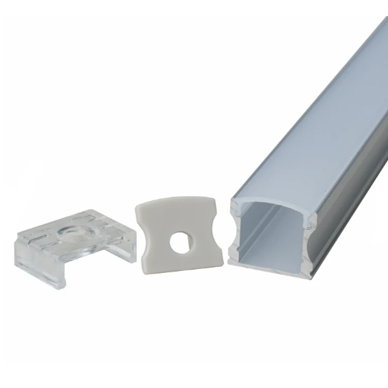 aluminum profile u shape 10cm light box aluminum profile for led strips light 12mm LED Profile Aluminium Channel