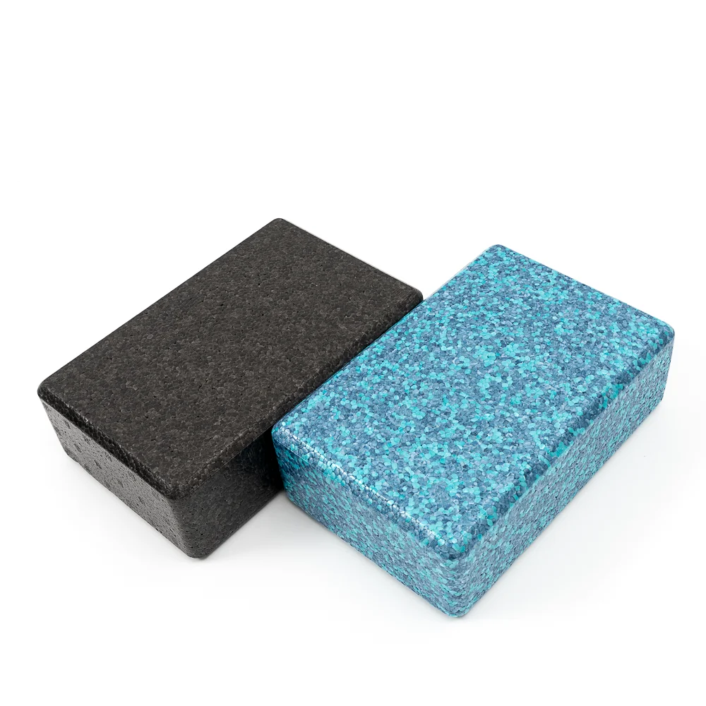 Wholesale Private Label High Density Custom Epp 2 Colour Exercise Yoga Blocks
