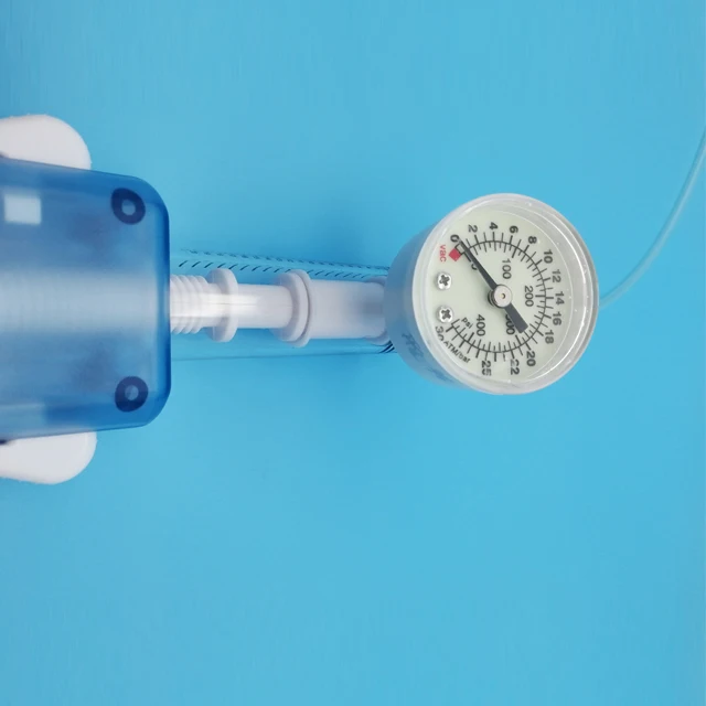 Tianck medical  manual  balloon inflation device hp type 20ml 30atm ce iso certificate