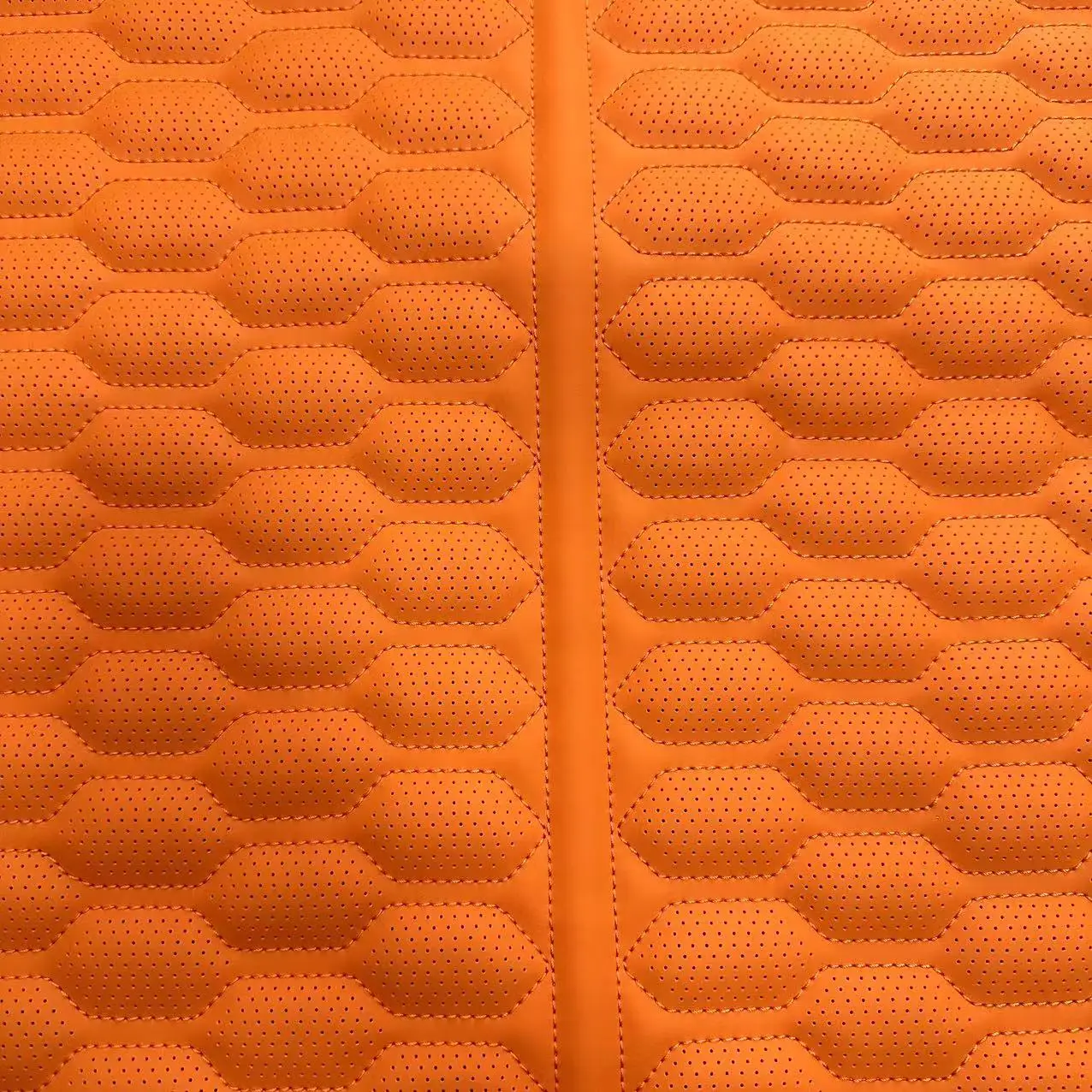 Audi Car Embroidery Leather Sponge Pieces Popular Design Sofa Bag Car Seat Furniture Chair Decorative Directly Manufactured