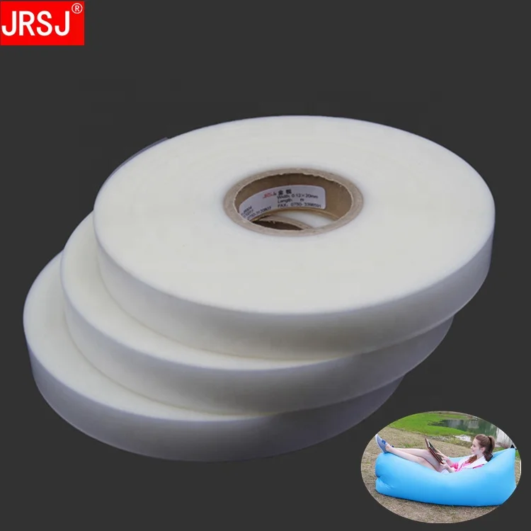 China factory 0.08mm 0.10mm 0.12mm transparent pu waterproof hot melt seam sealing tape for raincoats