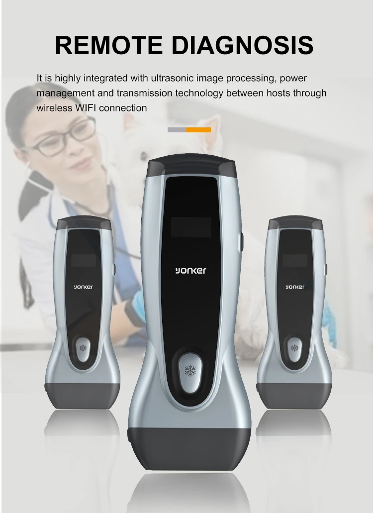 Yonker handheld veterinary medical device wireless usb veterinary doppler ultrasound scanner machine