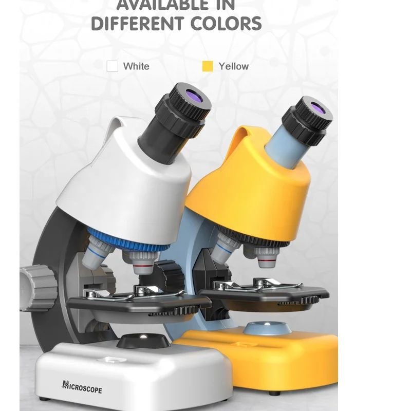 IPOP 1200x Professional Kids stereo Microscope Manufacturers Price Competitive Portable Toy Kids Microscope with Light