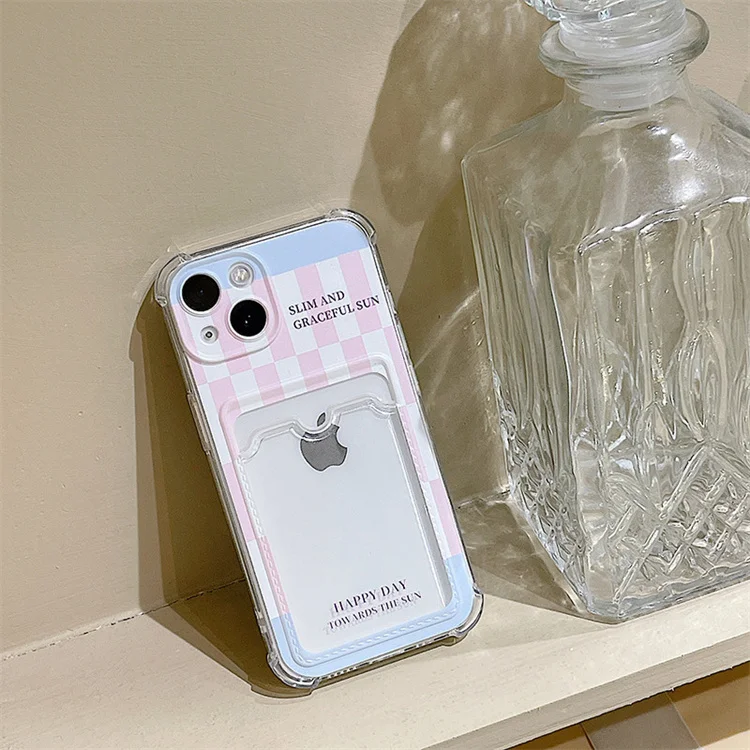 New arrival popular card bag pink phone case for iphone 13 14pro max 14pro designer phone case