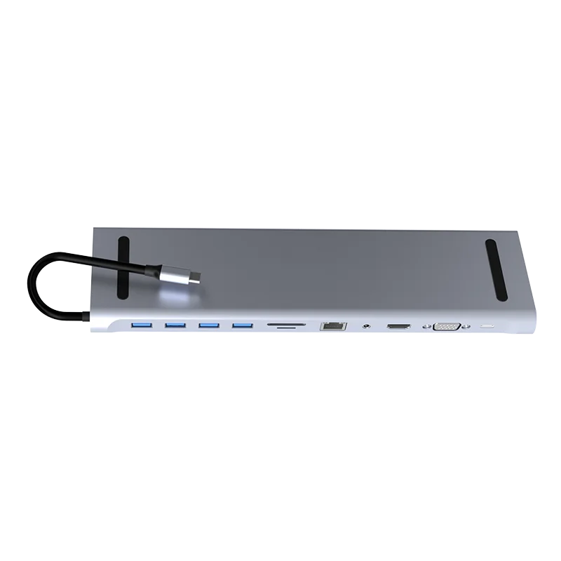 11 in 1 usb c hub with gigabit ethernet usb extension hub usb charging hub