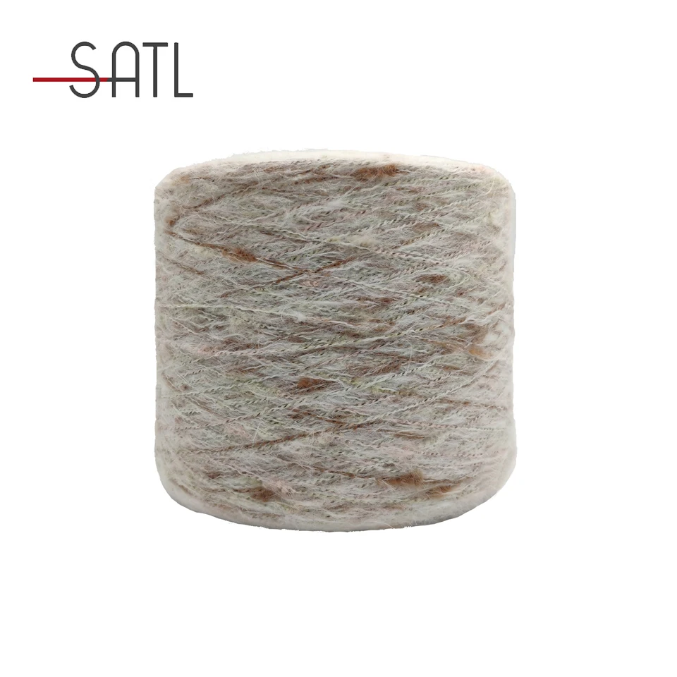 Wholesale 1/3nm 70% Acrylic 30% Wool Fluffy Hand Feeling Knitting Blended Yarn