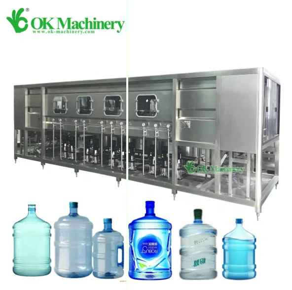 XP586 Good Automation Factory Directly Supply Big Drum 5 Gallon Barrel Water Filling Package Machine