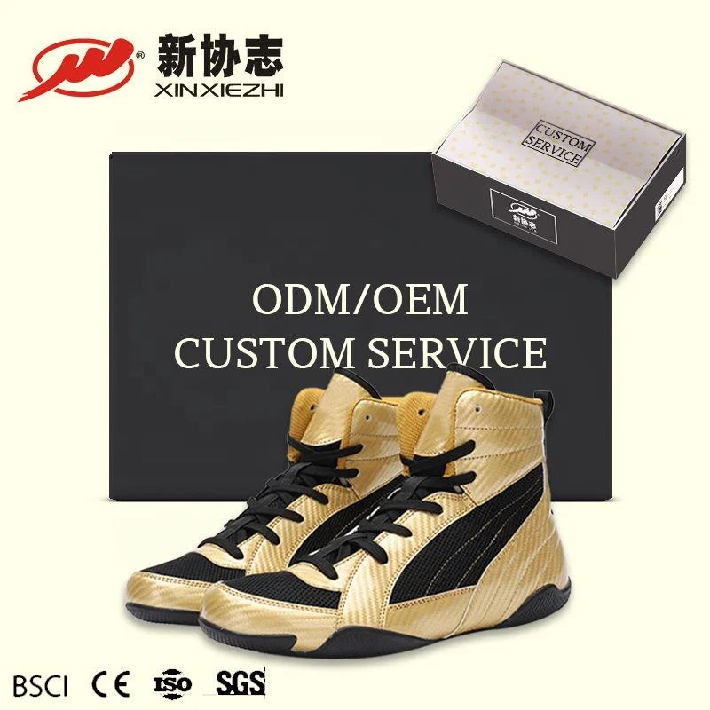 Xinxiezhi Zapatos De Lucha Libre China Factory Wholesale Training Shoes For Men Other Sports Inflict Wrestling Shoes