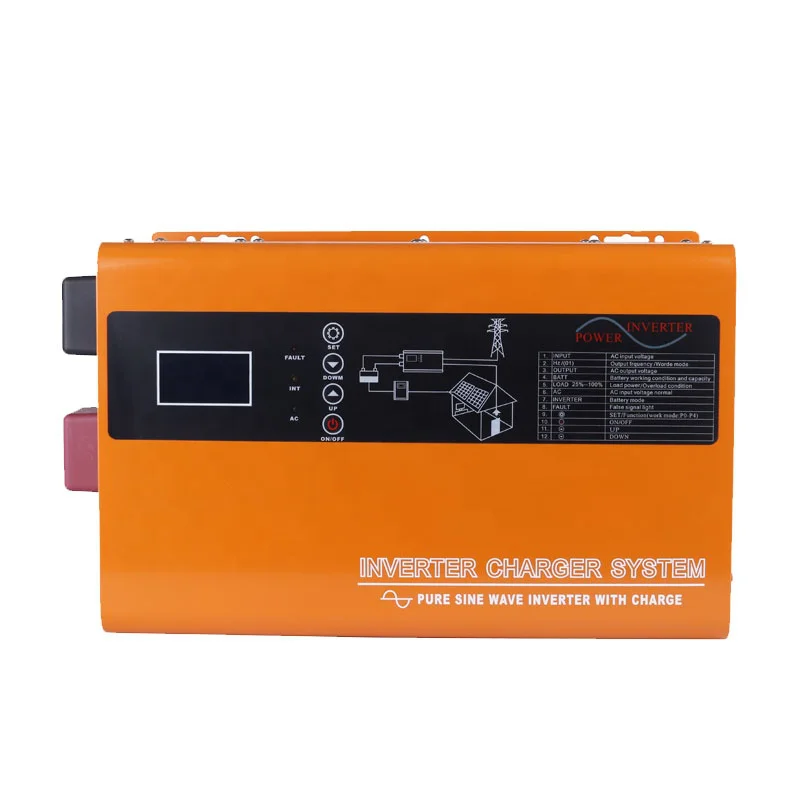 1000w 2000w 3000w 4000w 5000w 6000w 8000w 10000w 12000w US110V 220V output APP Off grid Split Phase Solar Power Inverter charger