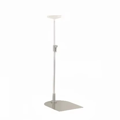 Clear PVC T-Shape Ticket Gripper Sign Holder Sign Stand for Supermarket Display