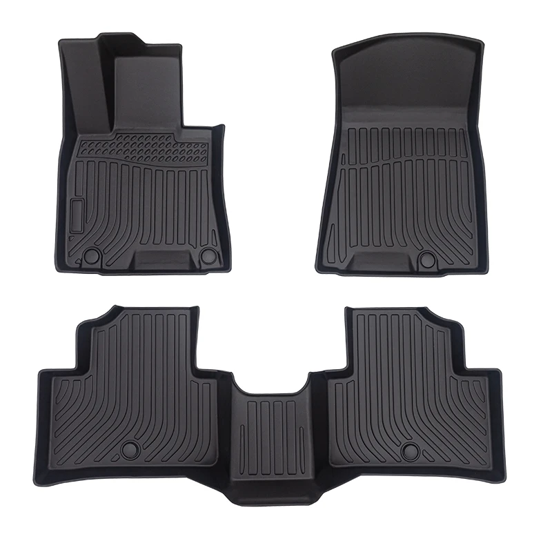Factory Custom fit all weather 3D TPE car floor liners auto floor mats for Genesis GV60 G80 GV70 cargo liner trunk mats