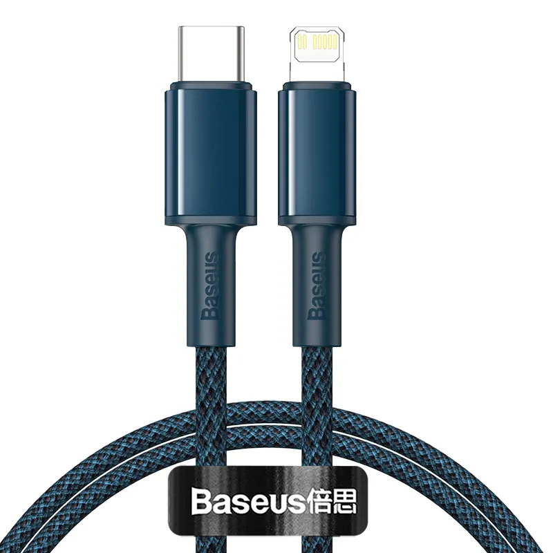 High Density Braided Fast Charging Data Cable Type-C to iP PD 20W 1m Type c Cable Fast Charging Type-c Cable for iphone