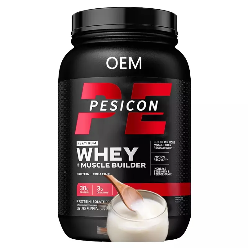 WholeSale OME Custom Label Protein Powder Gold Standard Whey Protein Isolate 90% Supplement For Bodybuilding