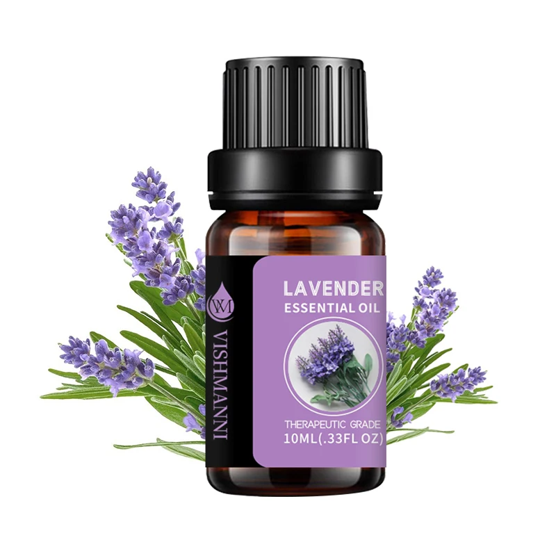 
Factory Price 10ml Lavender Oil 100% Pure Aromatherapy Massage Cosmetic Essential Oil 