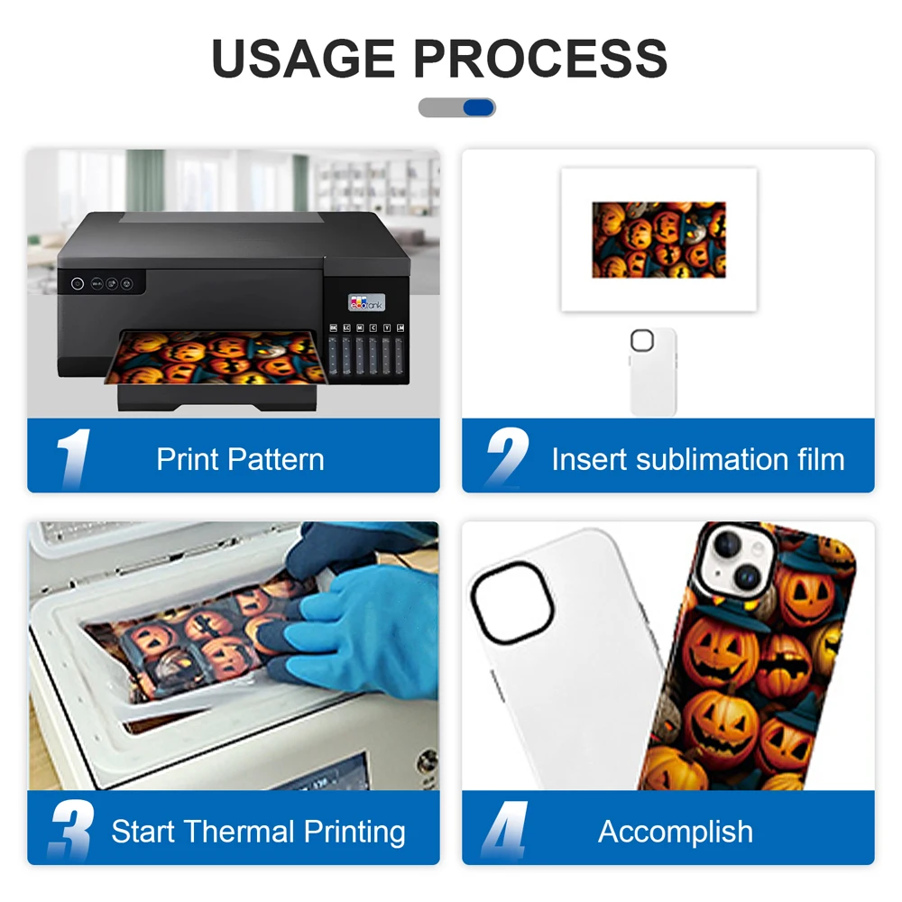 Momo Tech Customized phone case printing machine for colorful DIY phone case heat transfer machine