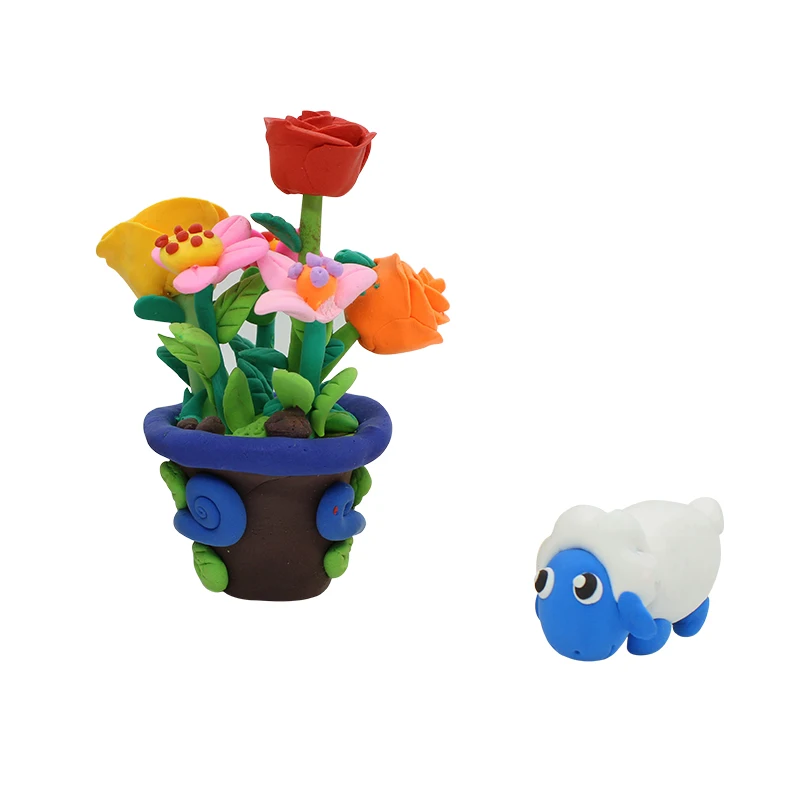 
Высокая производительность моделирования дети 3d мягкий свет оптом Playdough ремесла воздуха сухой песок глины 