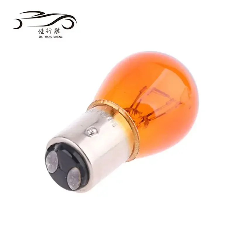 JHS 1156 1157 BAY15D Halogen S25 7440 T5 T10 S25 12V 5W 7W Turn Signals Brake Backup Light Switchback Lamp Driving Light Bulb