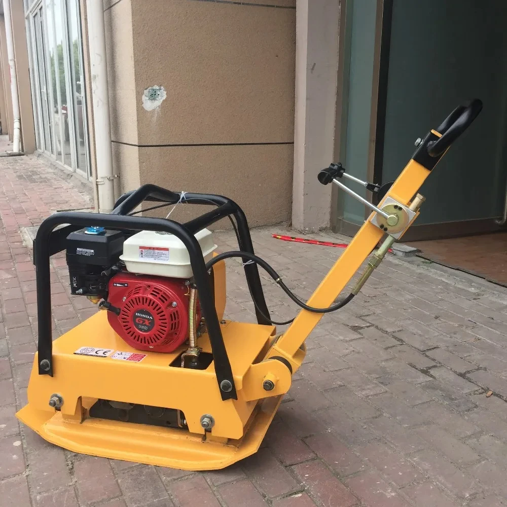 New Vibratory Plate Compactor with High Load Moment Engine and Motor As Core Components
