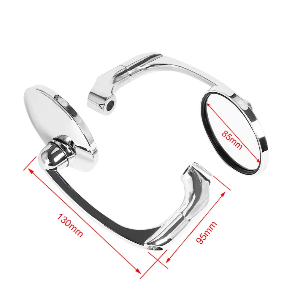 Motorcycle Rearview Mirror Side Mirrors For YAMAHA ybr 125 150 250 fazer8 smax 150 155 For SUZUKI gn 125 250 gsx 1250fa gsr 750