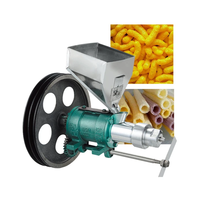 professional cereal puffing making machine corn grits puff extruder
