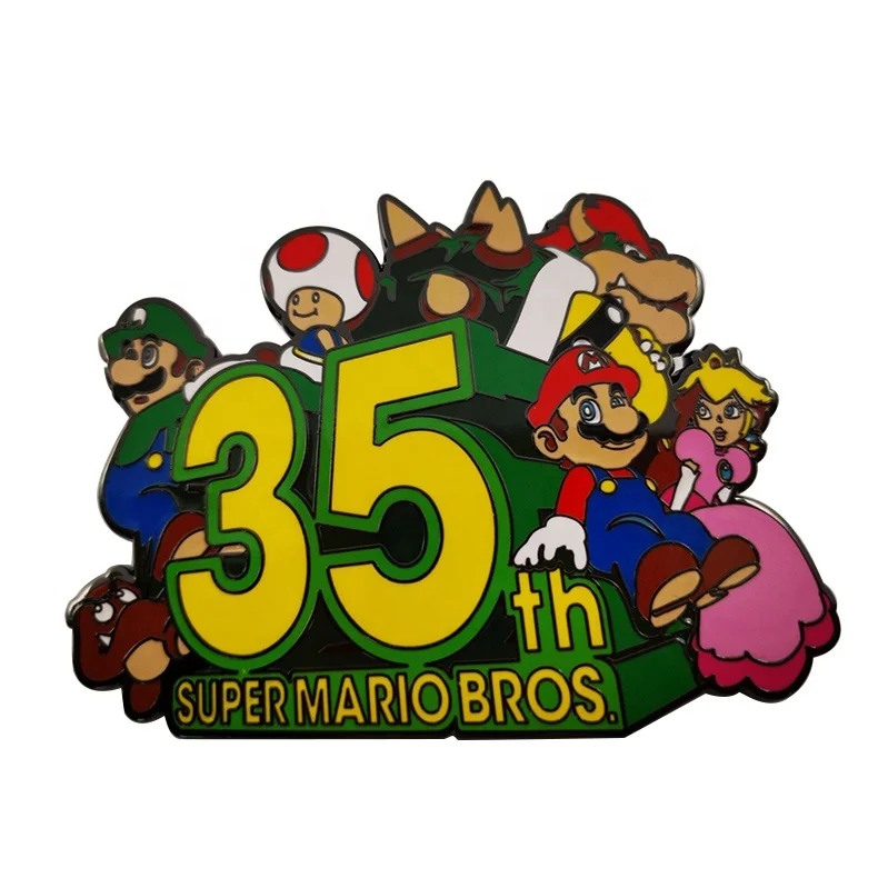 Magnetic Custom Zinc Alloy Emblem Metal Pin Badge Holder & Accessories Badges Enamel Lapel Pin Anime Lapel Pins For Suit Men