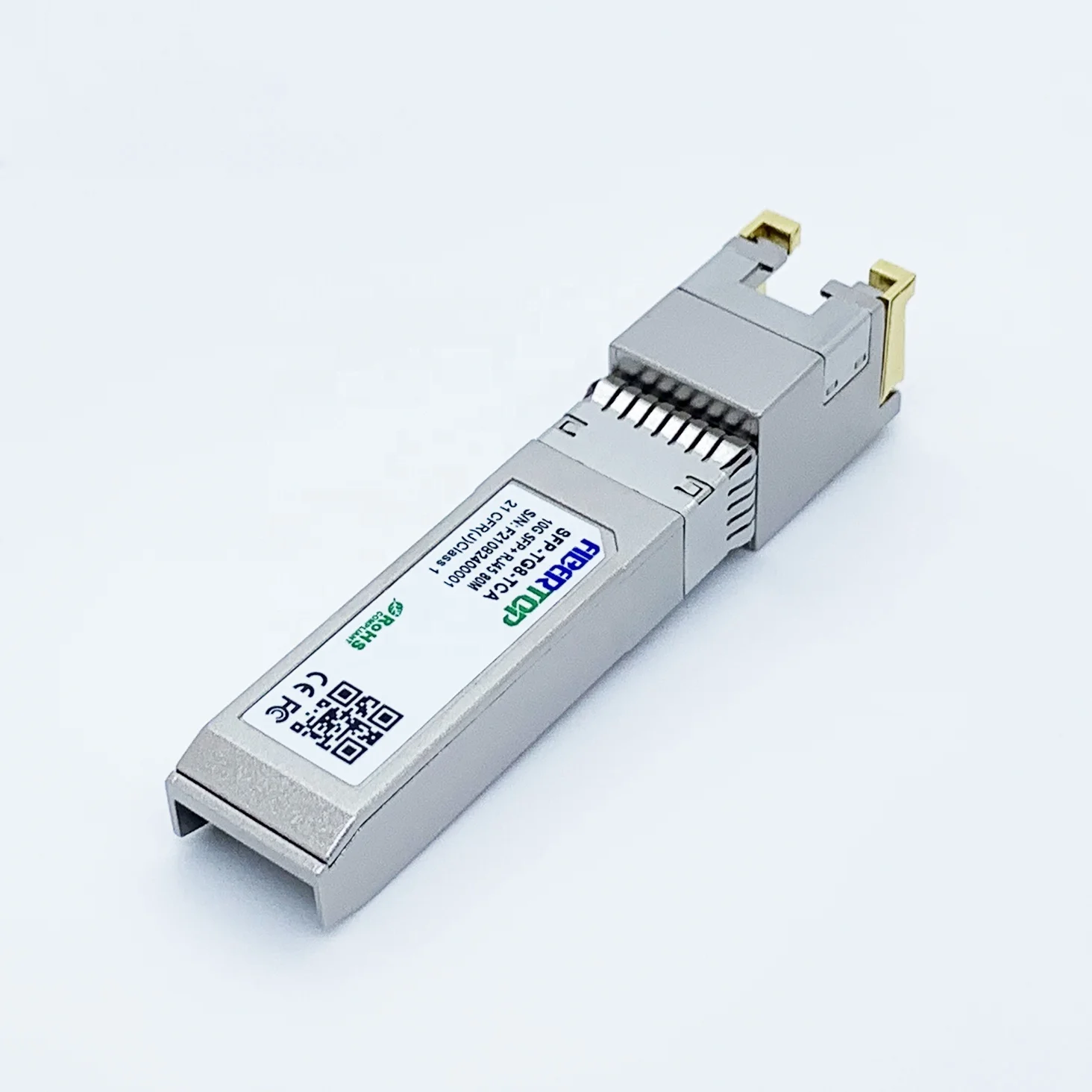 10GBASE-T fibertop Замена для Cisco SFP-10G-T-80 Совместимость 10GBASE-T для программирования в производственных условиях + меди RJ45 80 м приемопередатчик