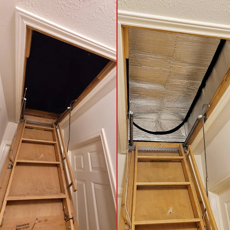 Summer Attic Entry Thermal Barrier Attic Stair Insulator Tent Cover