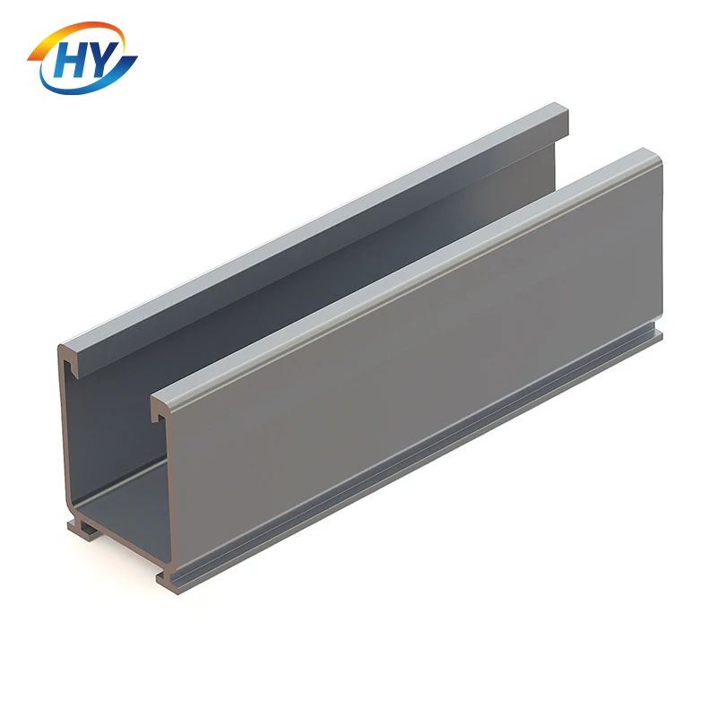 Professional custom aluminium framed sliding glass door window profile new design extrusion aluminum alloy rail profiles