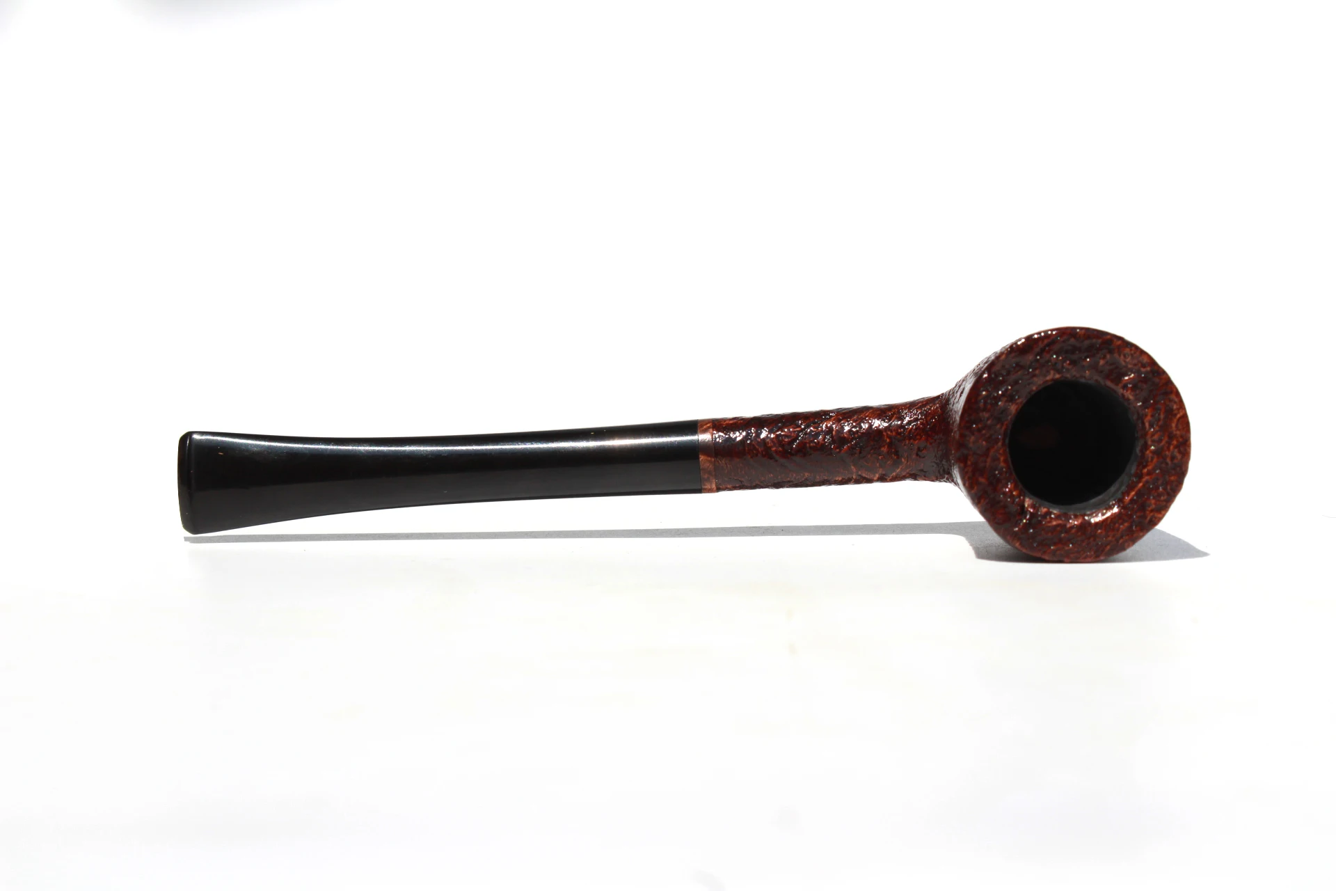 Briar Pipes Tobacco Smoking Pipe Carved/Sandblast  None Filter Straight Pipe Dublin Shape #L214