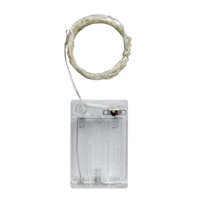 1M 2M 3M 10 20 30 LED Fairy LED Copper Wire CR2032 Button Battery Powered Starry String Lights for Party Christmas Wedding