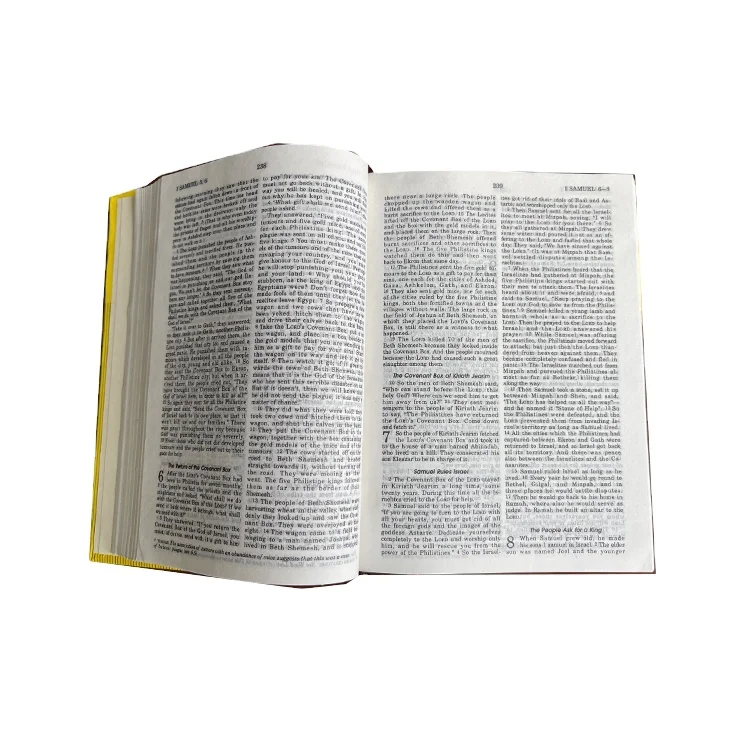 Study Devotional Verse Marks Shipping Holy Paper Bible Book Printing For Kids