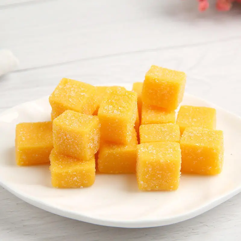 Vegan Jelly Fruit Gummies Soft Candy Mango Gummy Candy