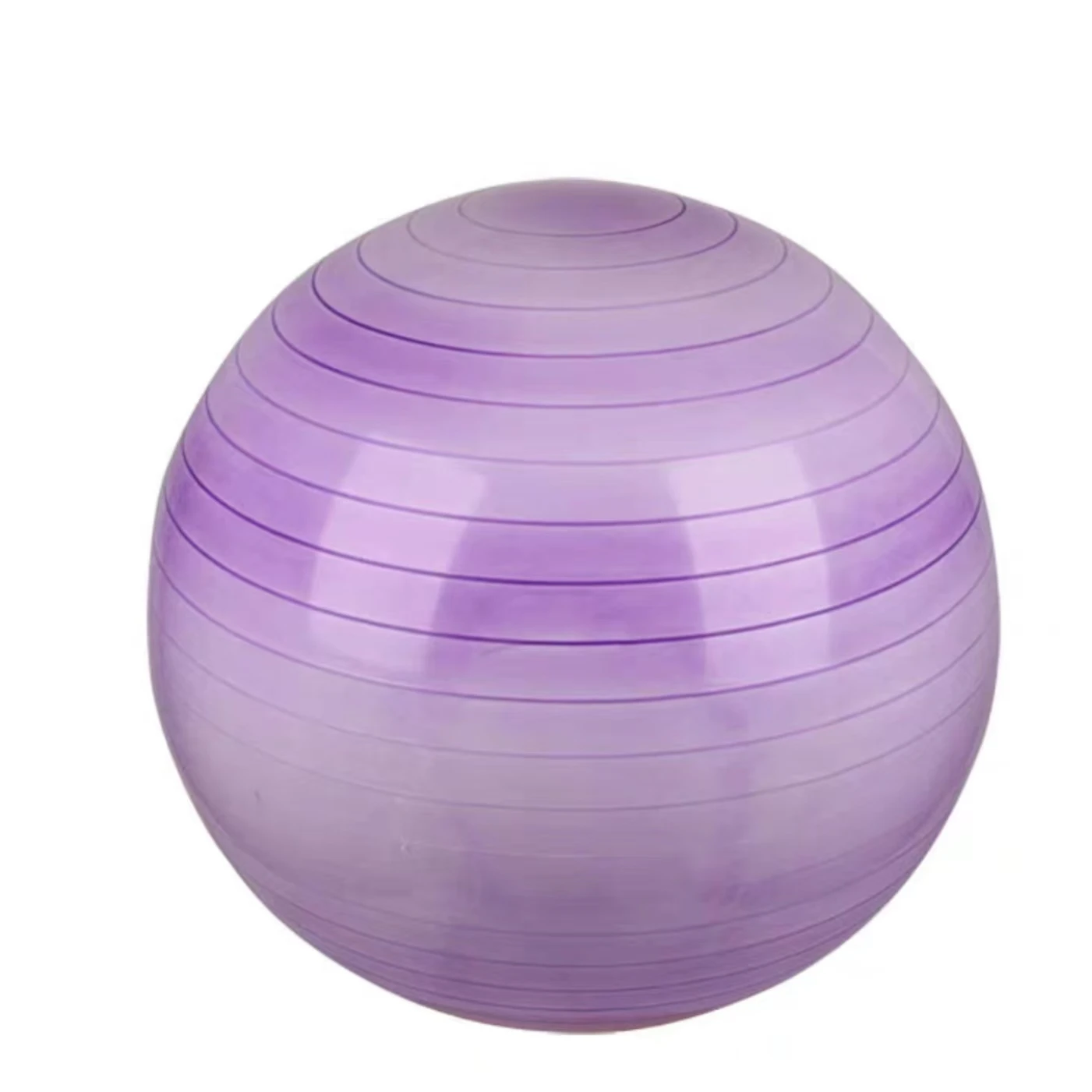2024 GREAT High Quality  Safety Custom Sized and Logo Rainbow Marble Gym Fitness Balance Exercise Pvc Cloudy Yoga Ball