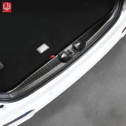 Car all-inclusive rear guard black Auto parts 304 stainless steel car accessories interior decorative for HONDA ODYSSEY