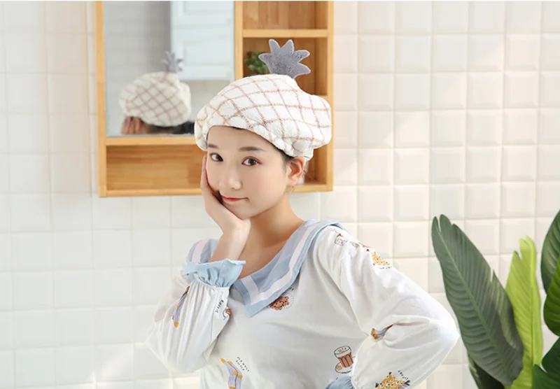 Прекрасный абсорбирующий Быстросохнущий тюрбан для обертывания волос