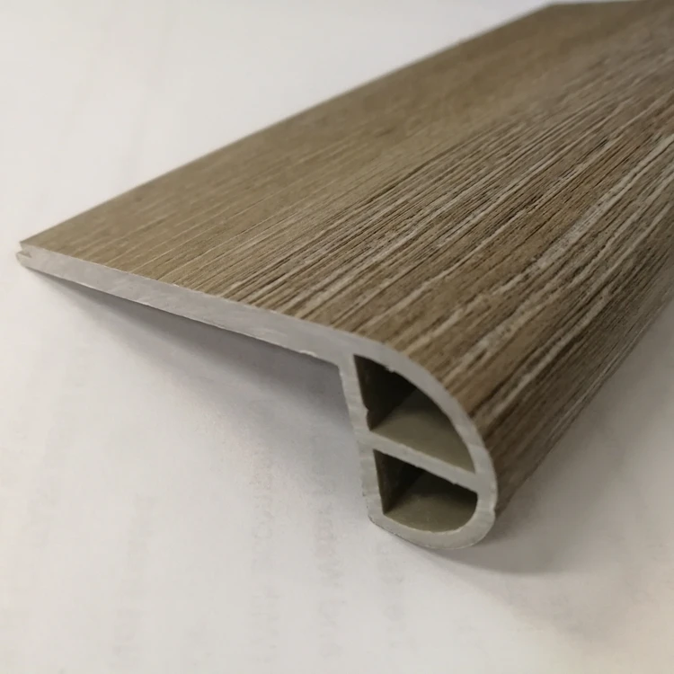 SPC Vinyl Floor Accessories Flush LVT Stair Nosing