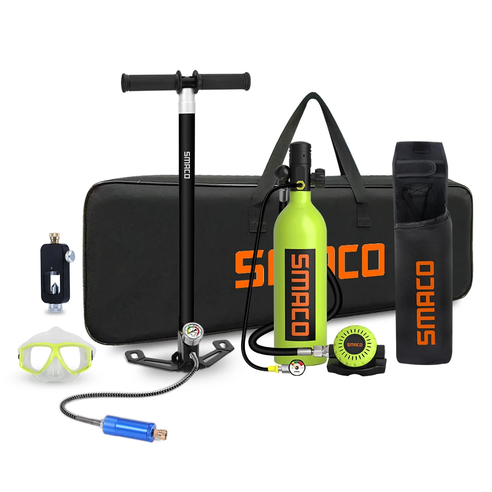 SMACO S400PRO NEW diving equipment set compressor scuba tank gas cylinders spare air tank for outdoor entertainment