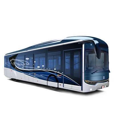 8 Meter Pure Electric Bus Medium Capacity Vehicle Public Transport Buses Electric Power Long Mini Bus