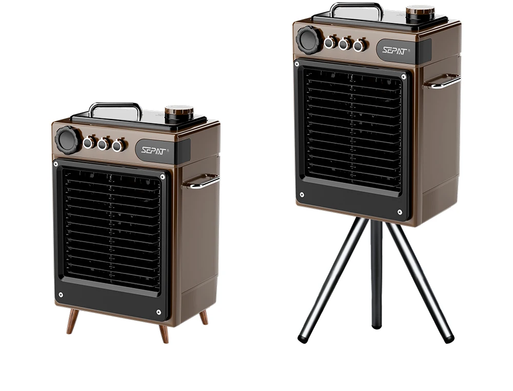 6L fuel tank 1500M3/H Lion battery  12v 24v DC air cooler for outdoor  indoor