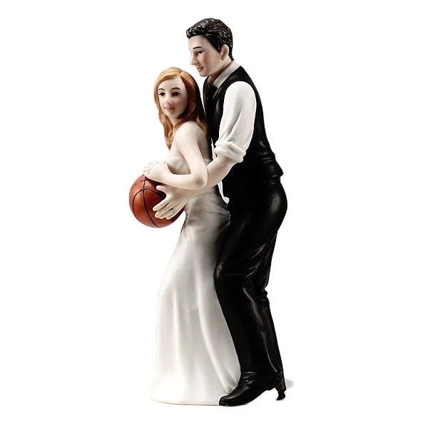 custom gifts crafts Resin figure wedding centerpiece wholesale Cake Topper