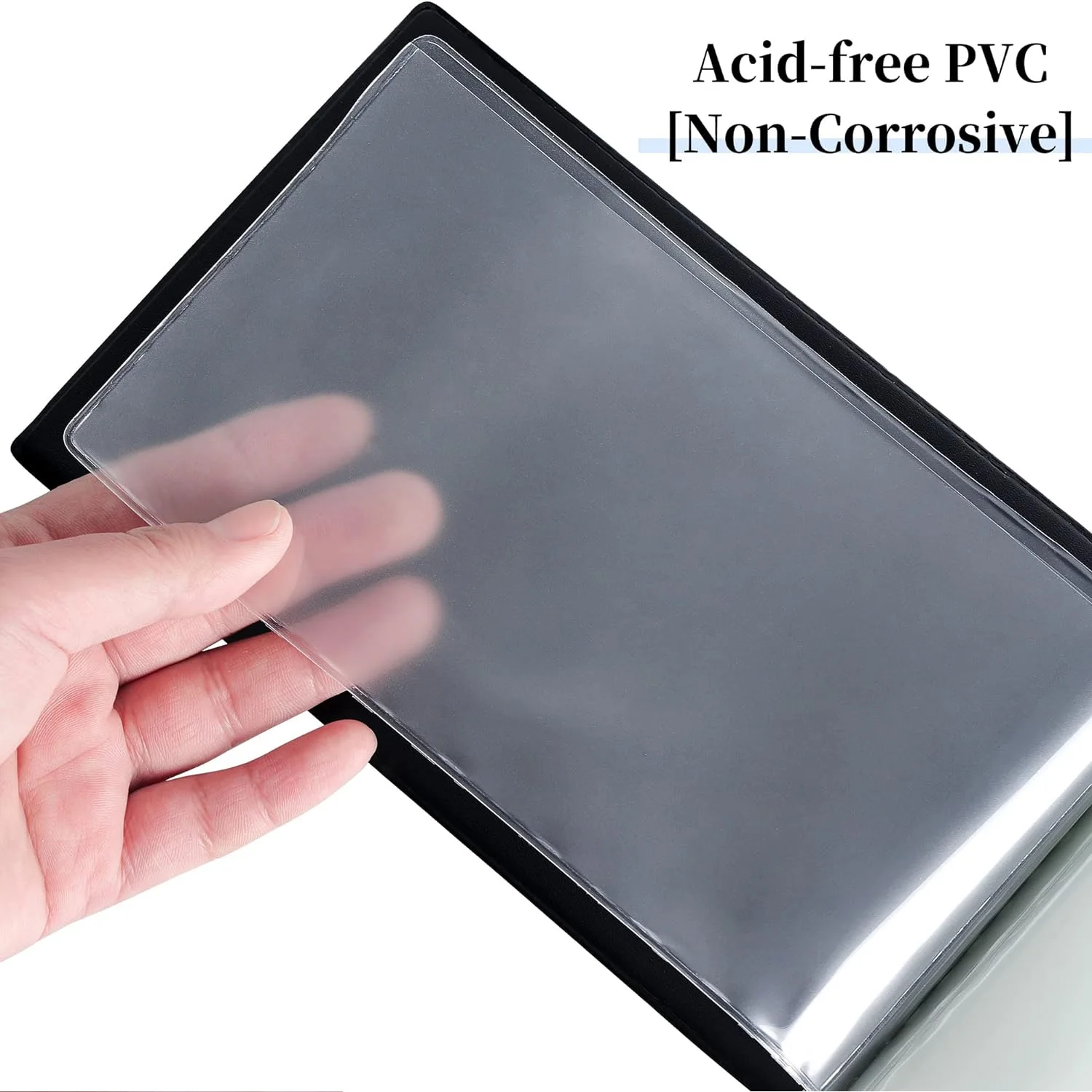 40 Pockets Banknote Currency Collecting Album Binder - 20 Sheets Clear Dollar Bill Holders World Money Storage Book Collection