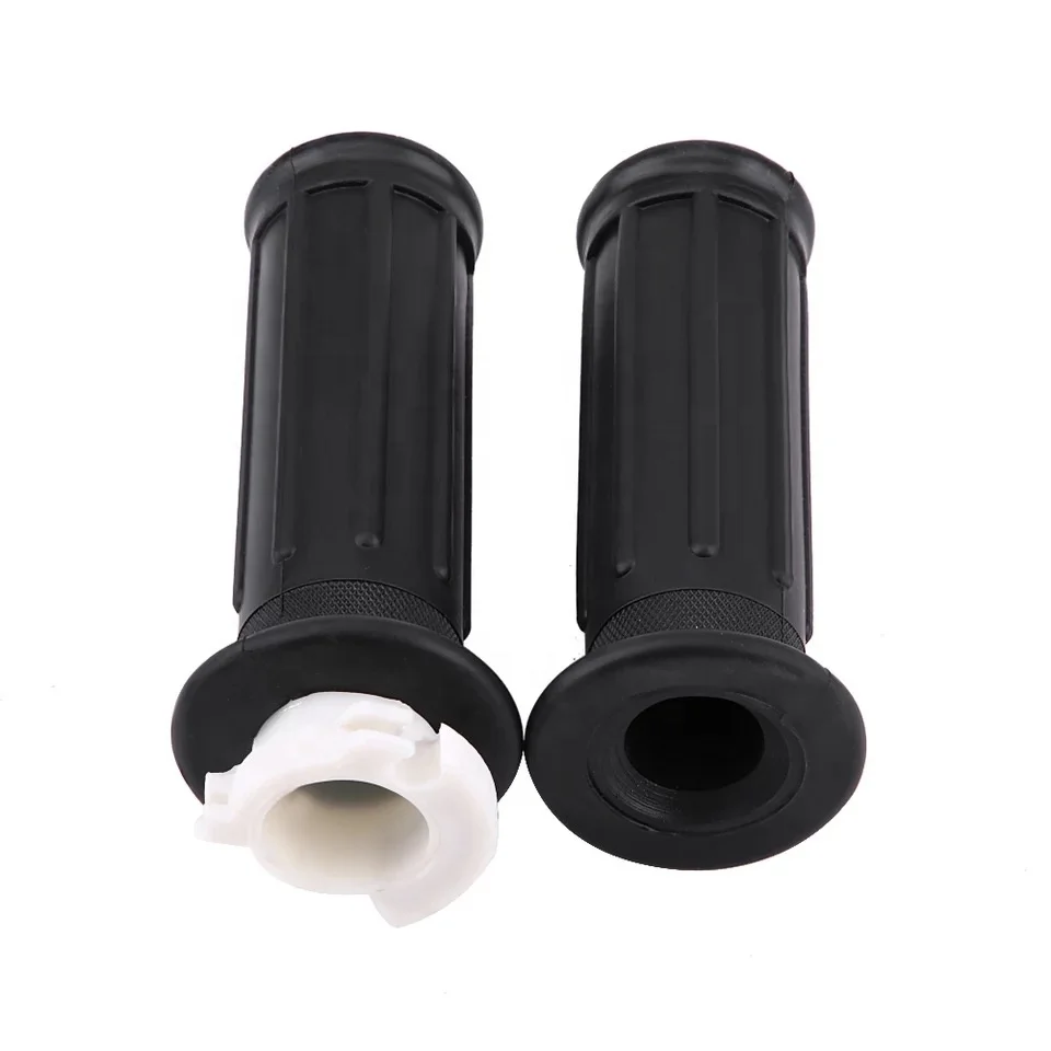 18mm Black Plastic Handlebar Handle Bar Grip Motorcycle Handle Grips For Yamaha PW50 PW 50 PEEWEE