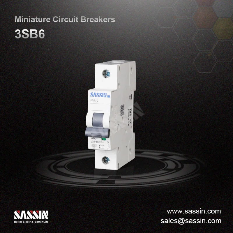 3SB6 63amp SASSIN 1P 2P 3P 4P 1 Pole prices china Mcb Type MCB