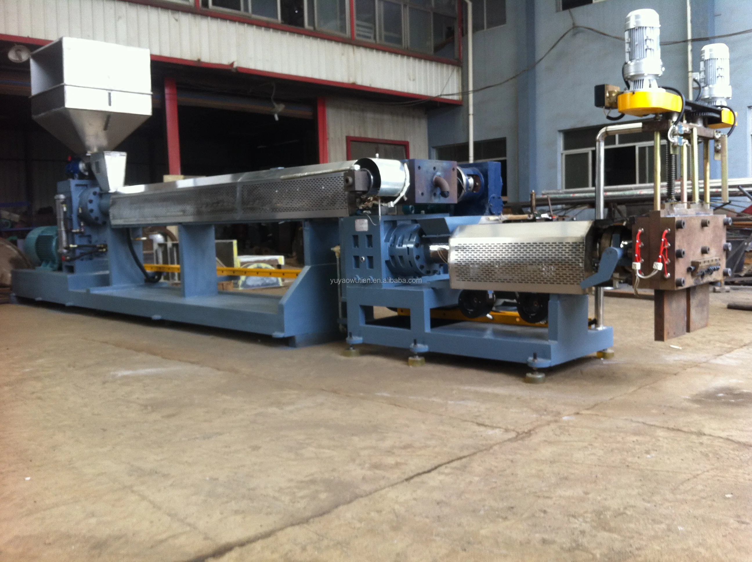 PVC Flake Granulating Polyptopylene Granulating Pvc Plastic Recycling Granulator Machine