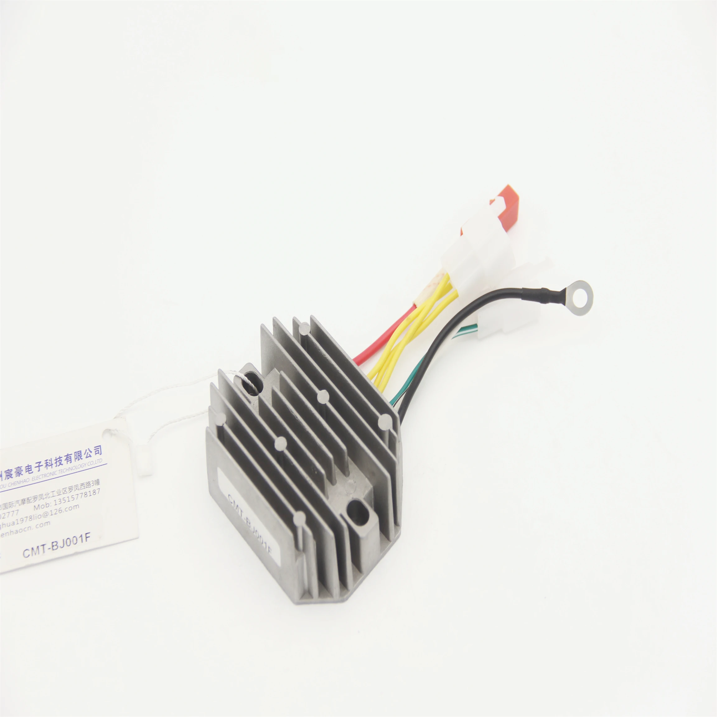 Motorcycle Parts Voltage Regulator Stabilizer Rectifier Assy for Bajaj Tricycle Truck 3 Wheeler 4S CNG JH Model 7 Line